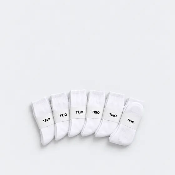 中筒襪 6 雙